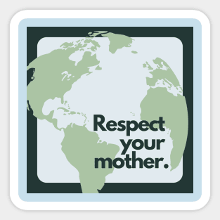 Mom Earth Sticker